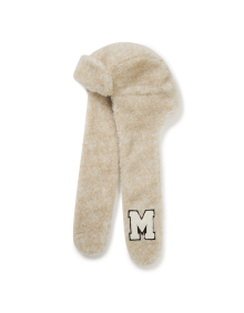 [Mmlg] BOA MUFFLER HAT (IVORY)