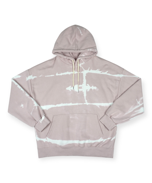 Addicted Stripe Hoodie (Strawberry Milk)