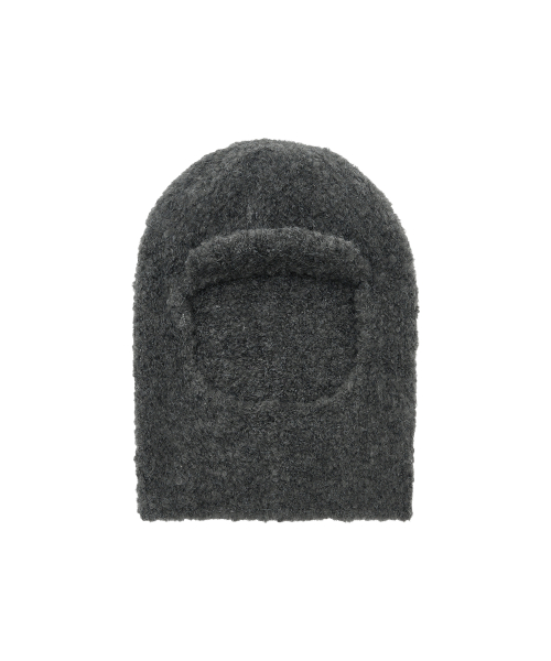 REGULAR LOGO BALACLAVA charcoal