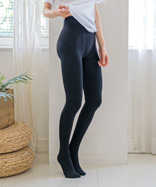 [2PACK] Женские утепленные колготки с закрытым и открытым носком