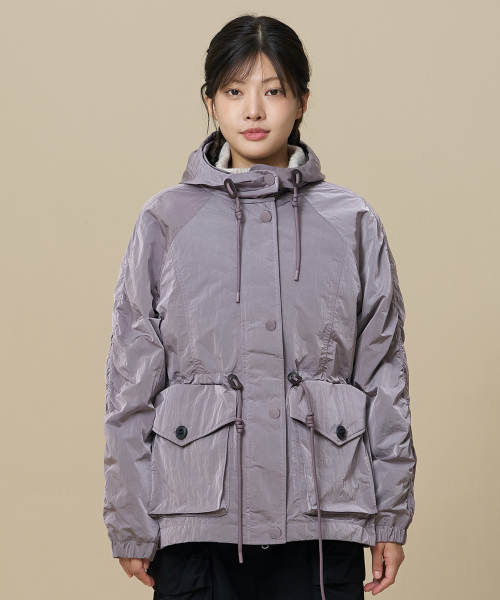 비비씨 어스() [MIKKELI(미켈리)] W 프리마로프트 투인원 자켓_Purple 상품 이미지