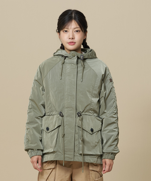 비비씨 어스() [MIKKELI(미켈리)] W 프리마로프트 투인원 자켓_Khaki 상품 이미지