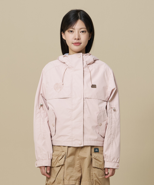 비비씨 어스() W 실버 TPU 트렌치 쉘자켓_Pink 상품 이미지