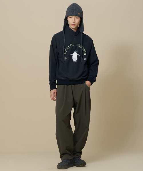 비비씨 어스() 스트레치 브러쉬 릴렉스 팬츠_Khaki 상품 이미지