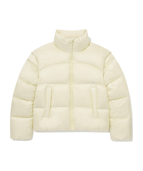 커버낫 우먼() RDS 우먼 디테처블 다운 점퍼 Light Yellow 상품 이미지