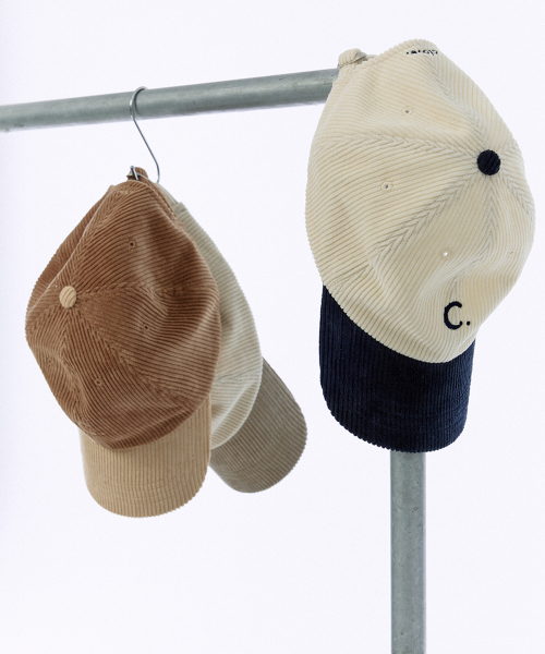 【CLOVE】 [24FW clove] Corduroy Ball Cap Colorblock /追跡付 클로브(CLOVE) [24FW clove] Corduroy Ball Cap Colorblock