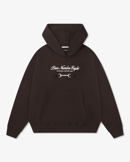 HORSE BIT HOODIE (BROWN)
