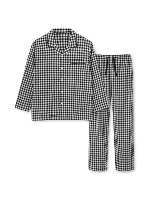 Unisex) Flannel Loungewear (SET-UP)_MSE4UI3001