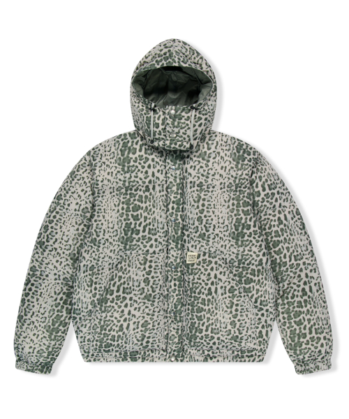 Hooded Down куртка Leopard