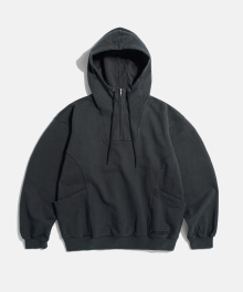 Expl. Half Zip Sweat Anorak Vintage Black