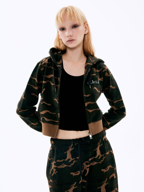 Camoflage Hoodie_Brown
