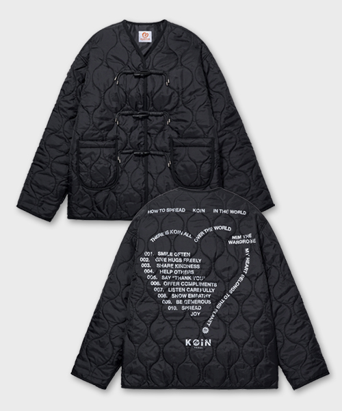 KOIN SEOUL×MIMTHEWARDROBE】キルティングジャケット 