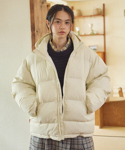 HOOD MOUNTAIN PARKA [CREAM]