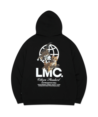 엘엠씨(LMC) FLYING CATS HOODIE black 상품 이미지