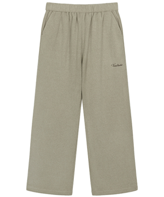 비바스튜디오(VIVASTUDIO) LOGO FLEECE PANTS [BEIGE] 상품 이미지