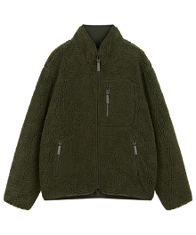 MINIMAL FLEECE JACKET [KHAKI]