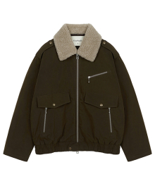 FLIGHT JACKET [BROWN]