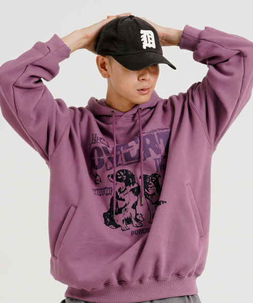 Худи Overt pale purple ISHD9159
