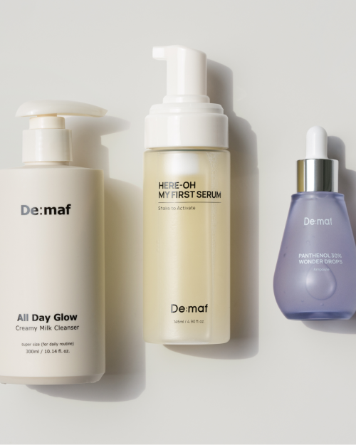 디마프() 속건조 탈출 세트(밀크클렌저300ml+만능기초145ml+판테놀55ml) 상품 이미지