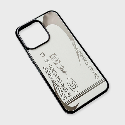 메모리즈바운더리 Nostalgic Vibes Bumper Mirror Phone Case