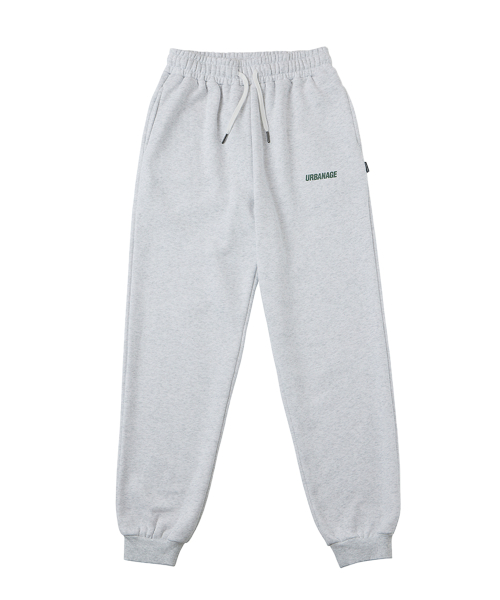 Базовые джоггеры White Melange