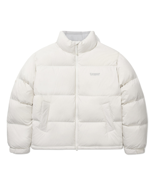 커버낫() 24FW RDS 씨빅 오리진 숏 푸퍼 아이보리 상품 이미지