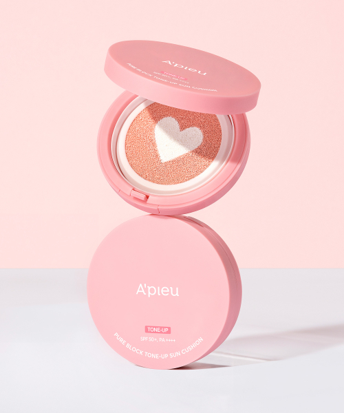 어퓨() 퓨어 블록 톤업 선 쿠션 11g (SPF50+) 상품 이미지