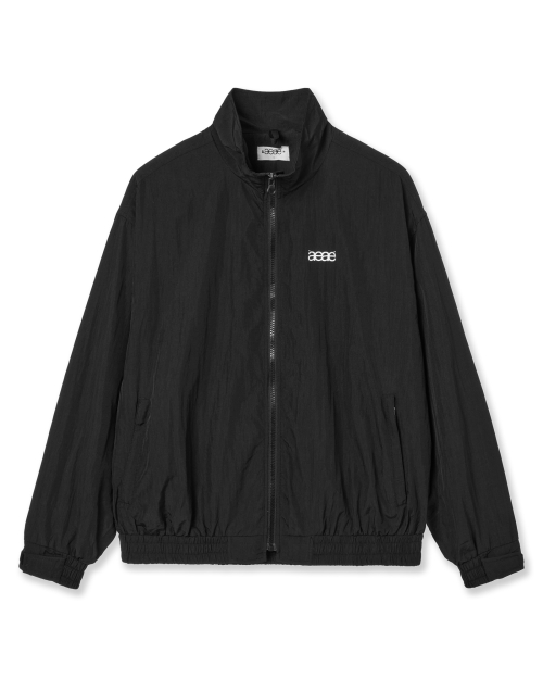 【新品未使用】aeae WEB LOGO TEAM JACKET 에이이에이이(AEAE) WEB LOGO TEAM JACKET [BLACK] - 사이즈