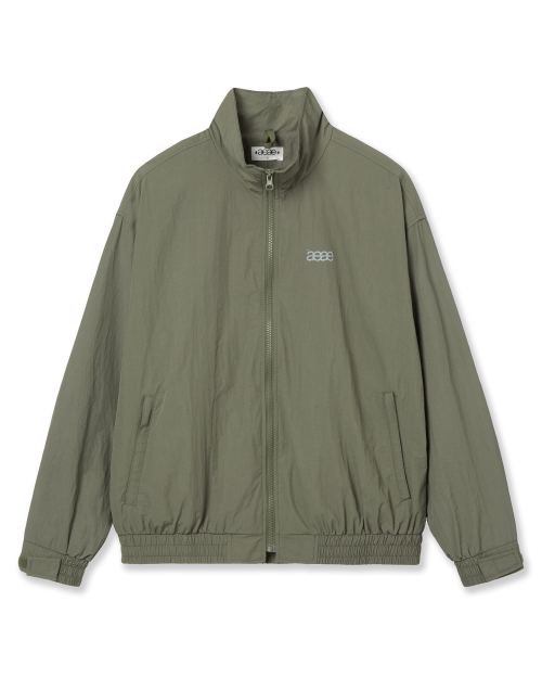 에이이에이이(AEAE) WEB LOGO TEAM JACKET [KHAKI] - 사이즈