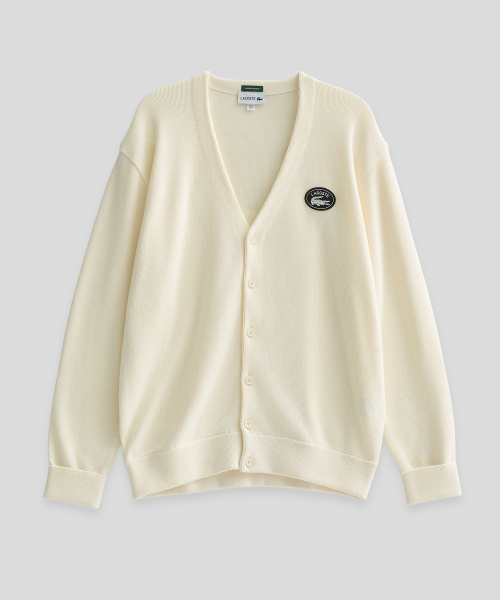라코스테() 링스링스 가디건 (아이보리) 상품 이미지