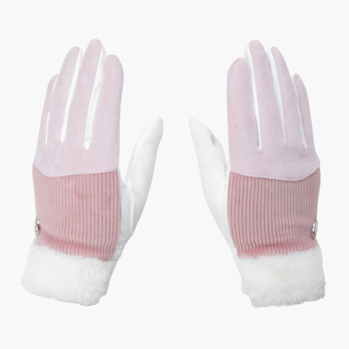 데상트골프() 여성 퍼 방한 양손 장갑 (DP42WFGLO2) 상품 이미지