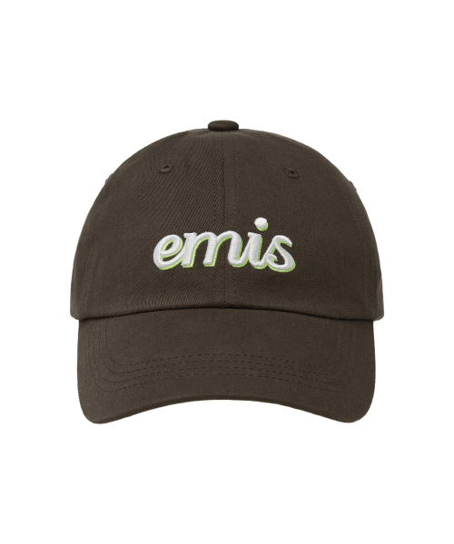 ★EMIS★ LAYERED LOGO BALL CAPBROWN m1037_1348968 f1f1cc3b2f9c5ccf61b56c6ac4d23d