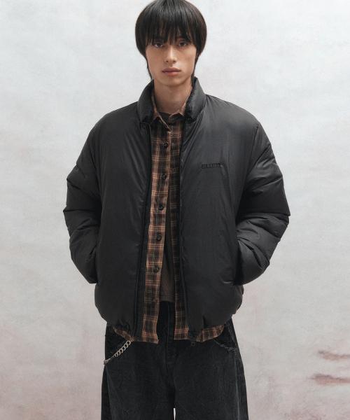 Пуховик оверсайз Duck Down (Black)