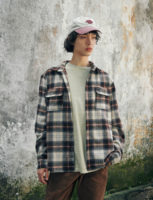 Skoll Check Shirt Brown
