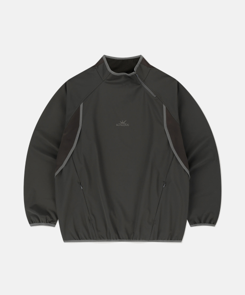 Toray Softshell Pullover Charcoal