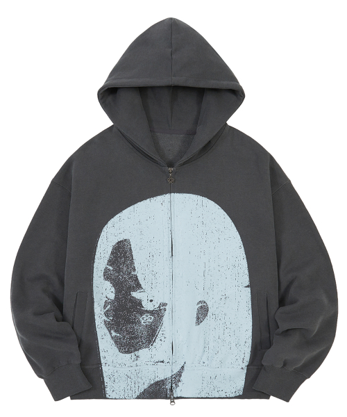 Худи Ulkin X Yerin Lee Calm Water_Charcoal