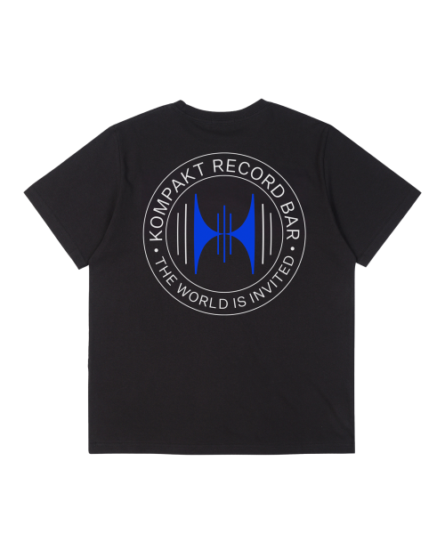 ★COMPAKT RECORD BAR★ MUSIC BAR LION Tshirt Black 콤팩트 레코드 바(KOMPAKT RECORD BAR) MUSIC BAR LION T-shirt