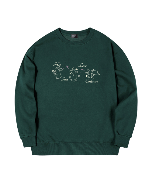DW три кролика свитшот футболка 5Color