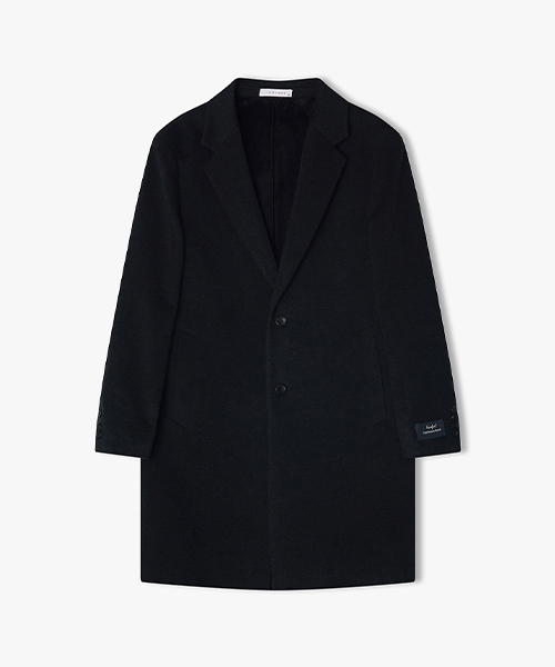 Однобортное пальто LKW21482 Charcoal