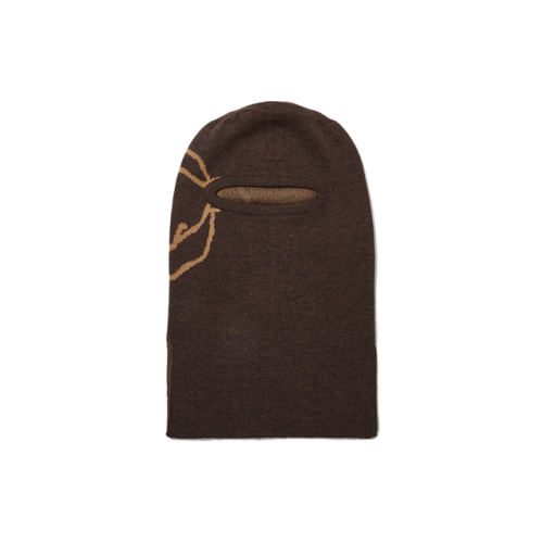 PENFIELD KNIT LOGO BALACLAVA BROWN_FQ7AH47U