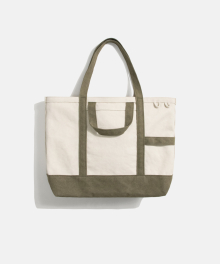 Heavy Canvas Tote Bag Olive