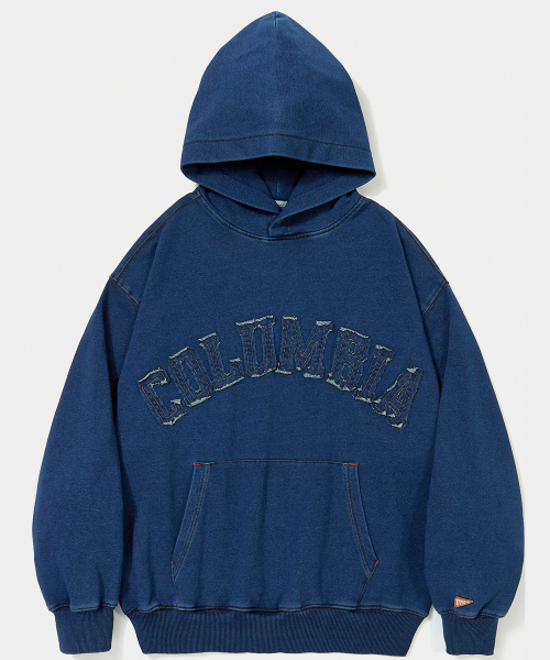 Худи CU BIG ARCH DENIM TERRY HOODIE Midnight Denim