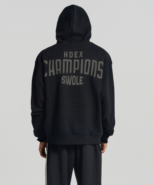 Худи с начесом Champions (Black)