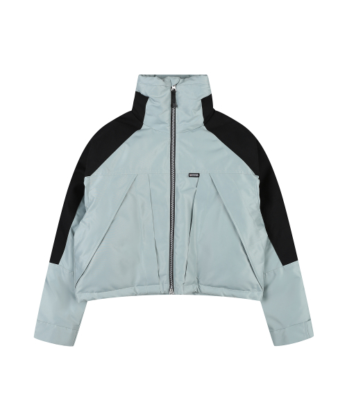 W MONSTER CRROPED PARKA (KHAKI)