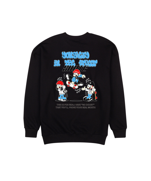 Скейтборд свитшот (Black)