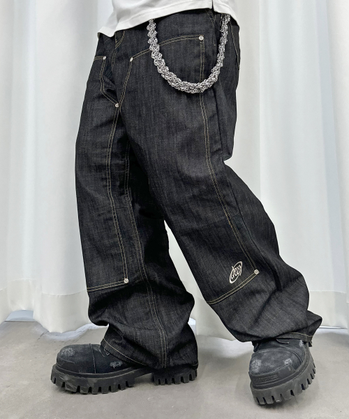 CARPENTER DENIM PANTS, INDIGO