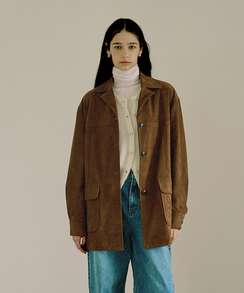 SUEDE SINGLE JACKET