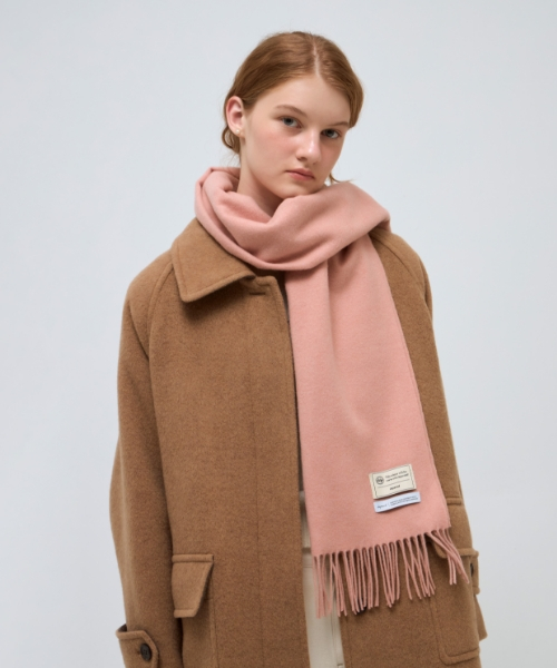 MUSINSA | DEPOUND Cashmere Wool Blended Muffler [Indie Pink] 