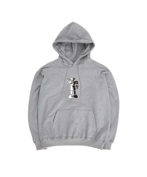 1011갤러리(1011 GALLERY) Gallery Machine Hoodie - Grey - 사이즈 & 후기 | 무신사