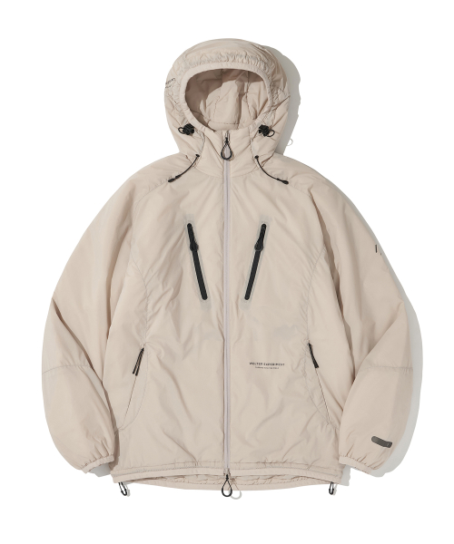 REFLECTIVE STITCH PRIMALOFT INSULATION JACKET_CREAM_WOL093
